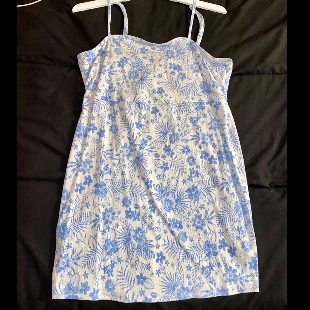 Spaghetti strap mini dress